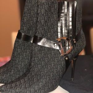 Christian Dior Women's Booties with Metal Heels